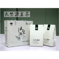 山阳县天竺源茗茶 明前毛尖100g*2袋/盒 高山绿茶