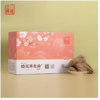 淳化县杂粮樱花荞麦面400g*4袋/箱