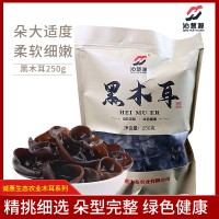 山阳县沁慧源黑木耳250g/袋 秦岭黑木耳