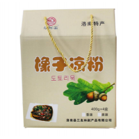 洛南县速食橡子凉粉礼盒装400g*4盒/箱