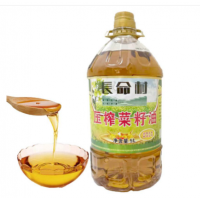 耀州区长命村食用油压榨菜籽油醇香菜籽油5L（10斤）装